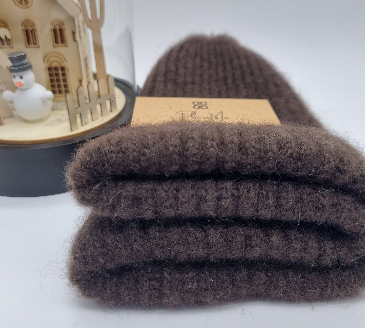 Warme Beanie-Mütze aus reiner Yakwolle - Bild 5