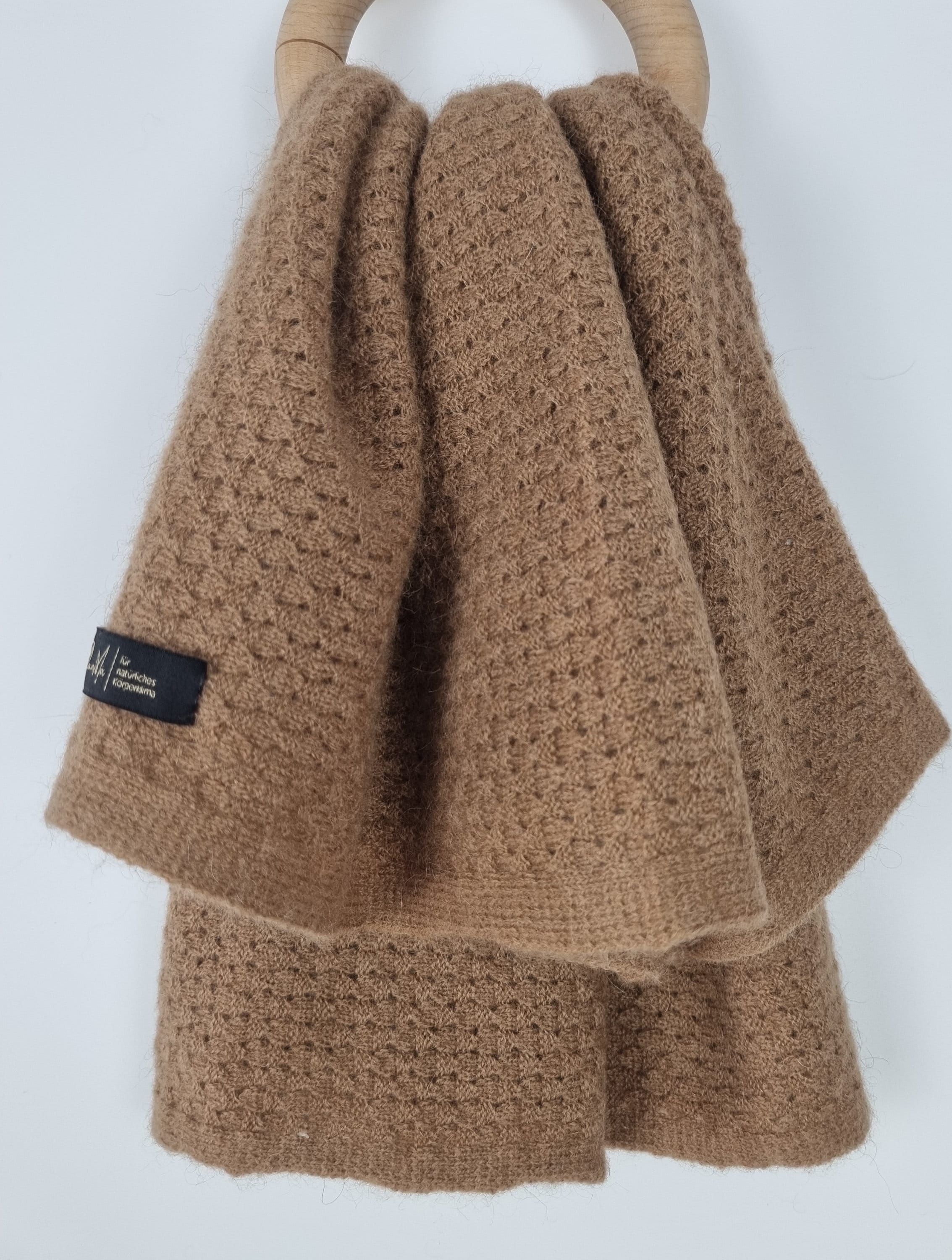 Eleganter Schal aus 100% Kamelwolle - Bild 2