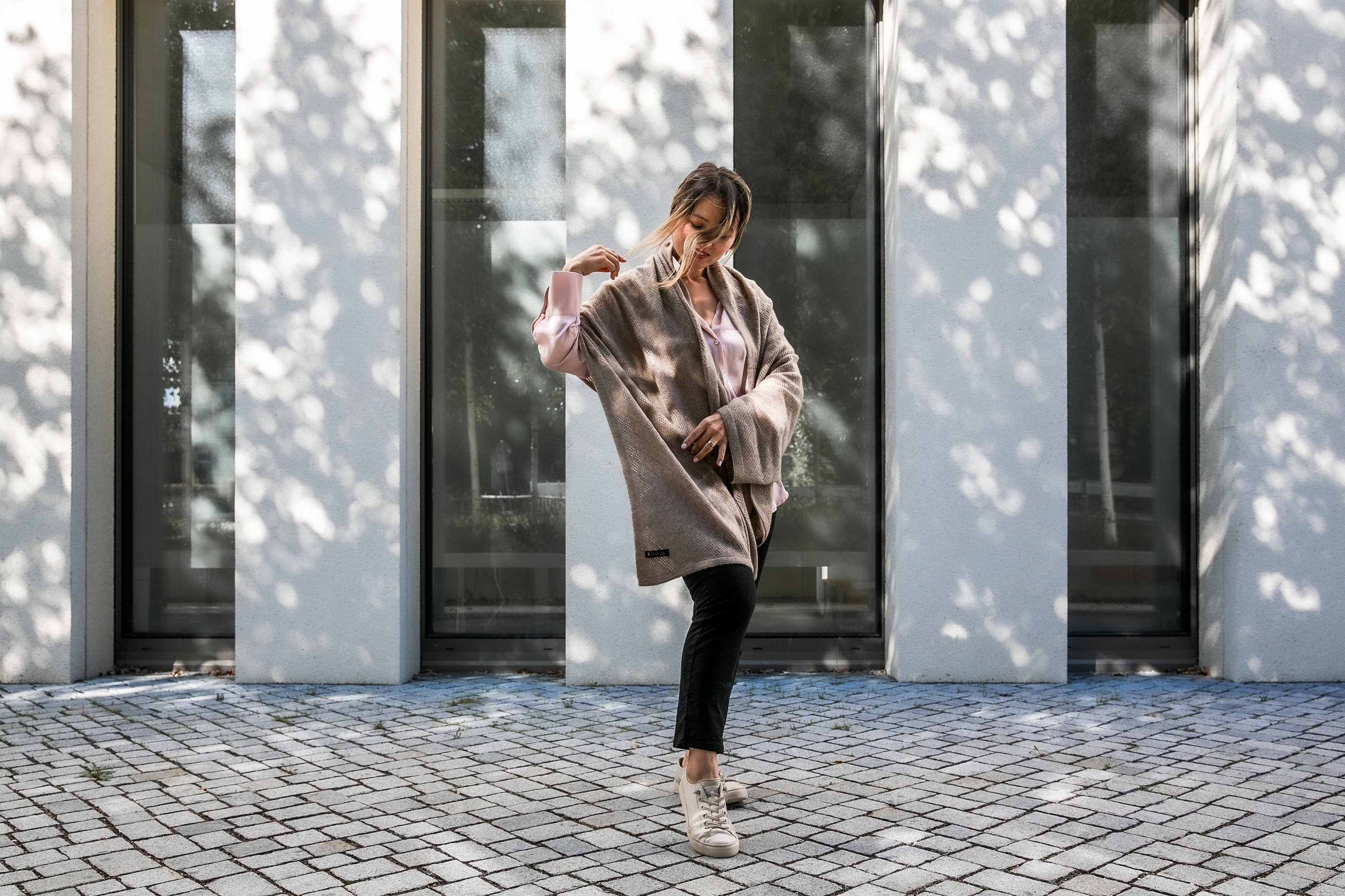 Elegantes Kaschmirkleid aus reiner Kaschmirwolle