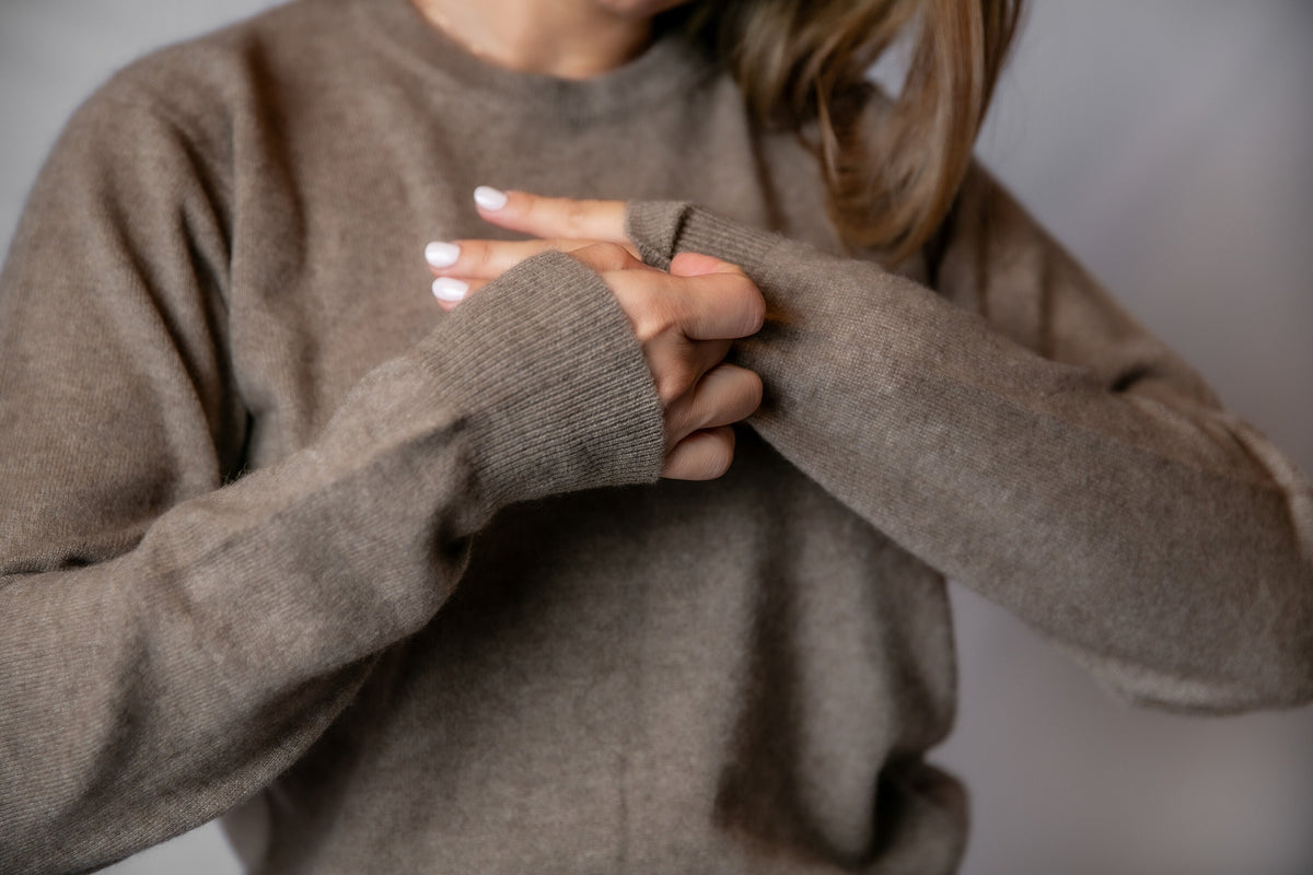 Hochwertiger Unisex-Pullover aus reiner Kaschmirwolle - Bild 3