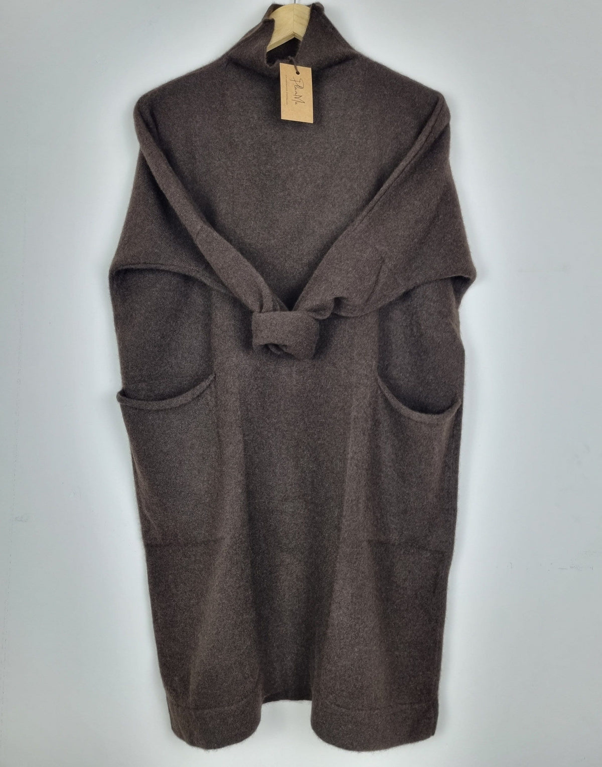Elegantes Kaschmirkleid aus reiner Yakwolle