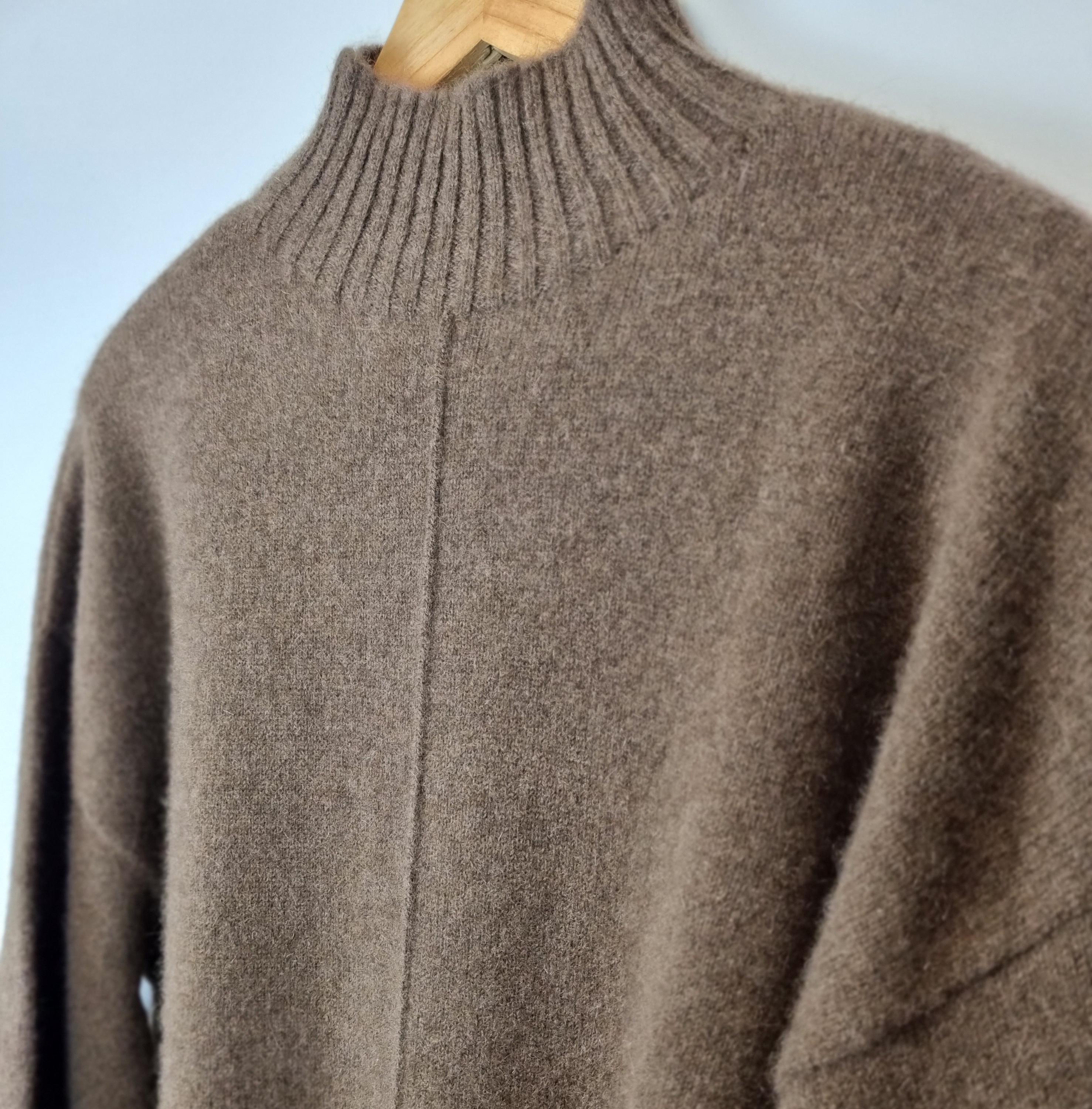 Stehkragenpullover aus reiner Yakwolle - Bild 5