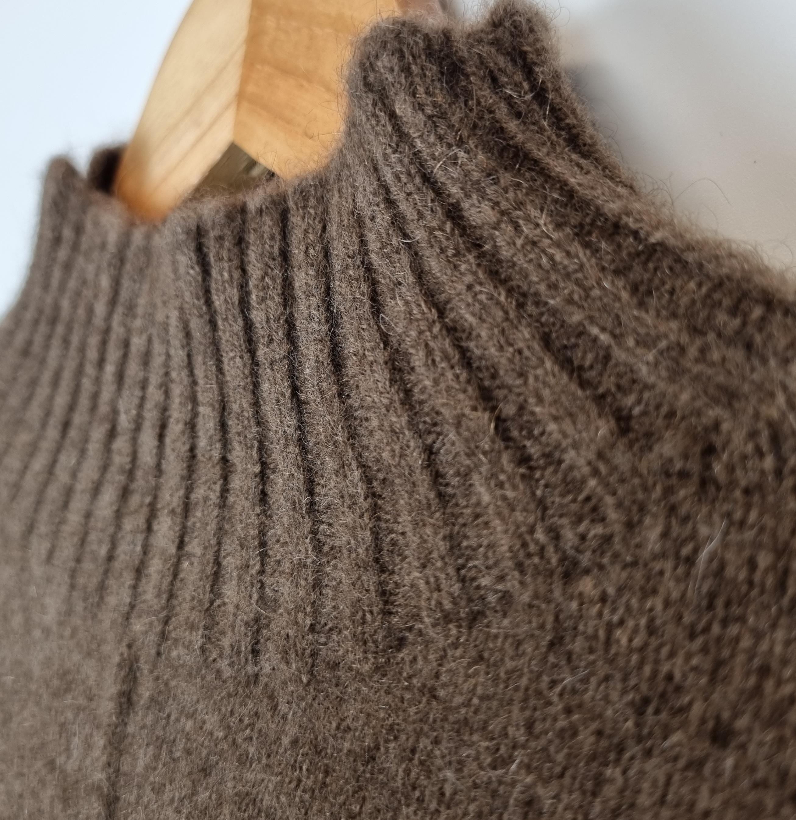 Stehkragenpullover aus reiner Yakwolle - Bild 4