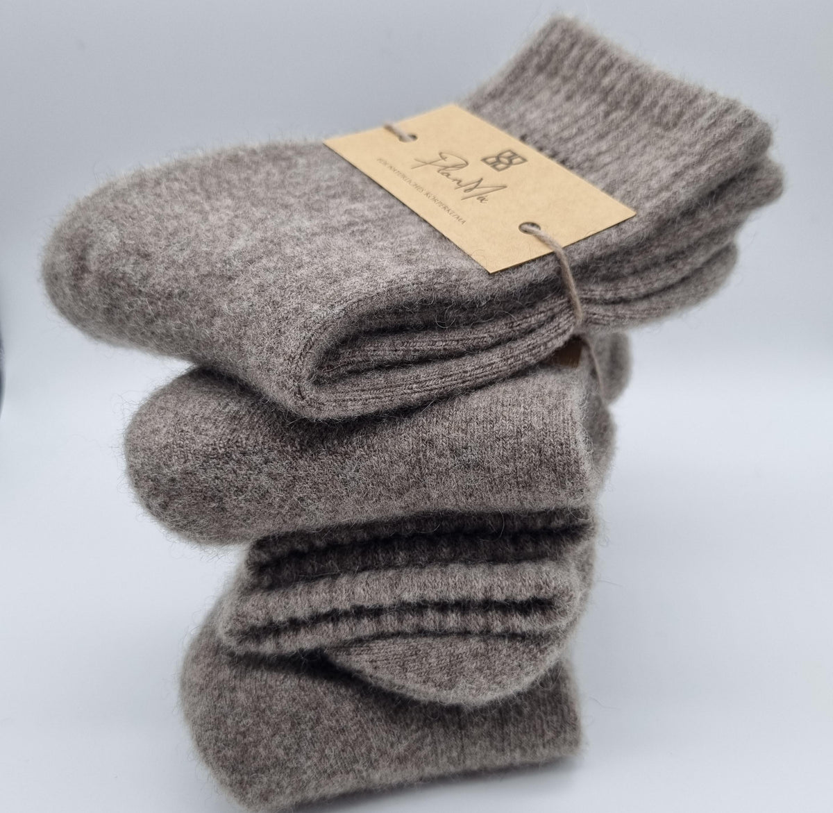 Warme Wollsocken mit dicker Sohle aus Yakwolle – 4er Pack - Bild 5