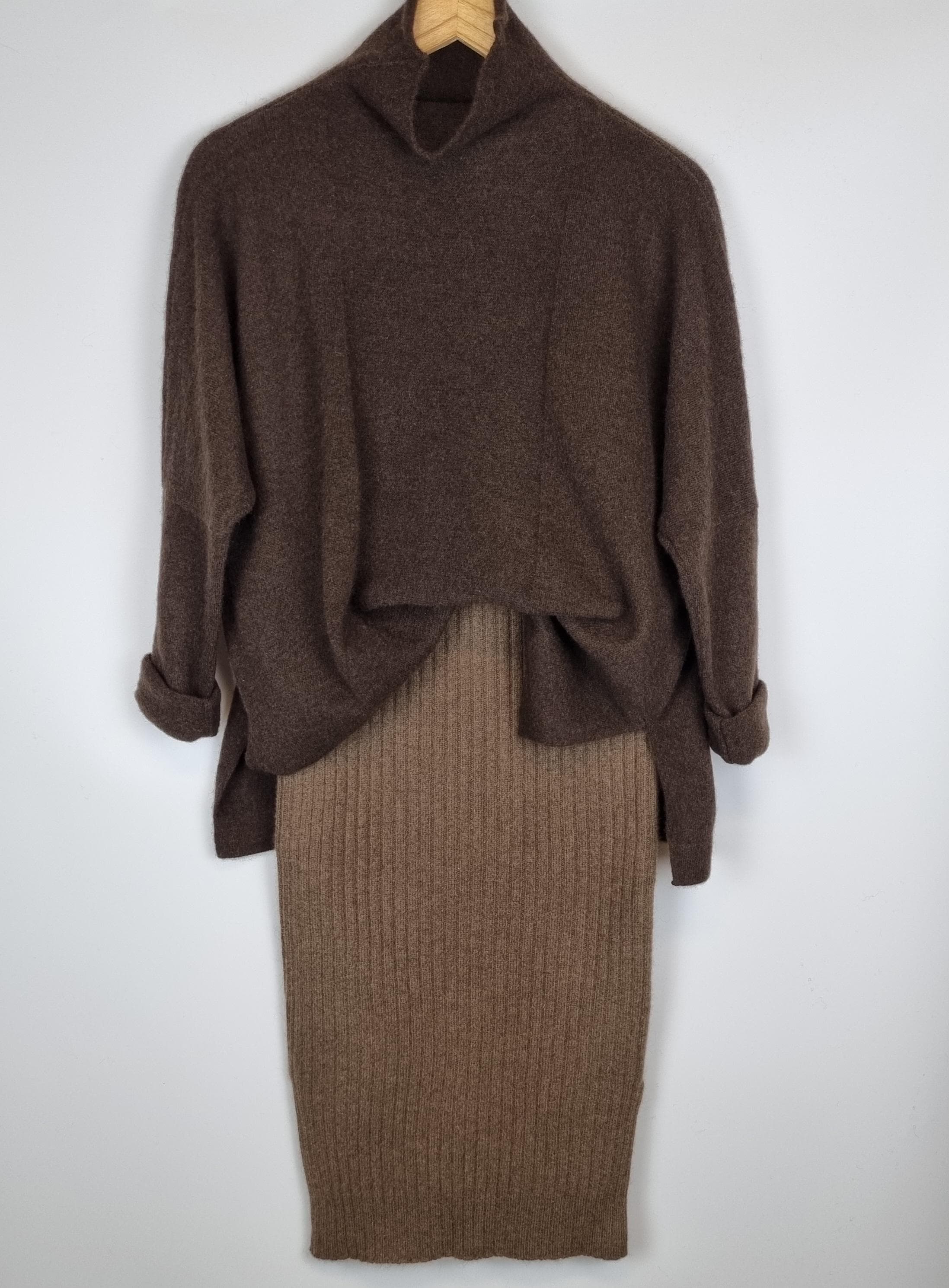 Oversize-Rollkragenpullover aus reiner Yakwolle - Bild 2