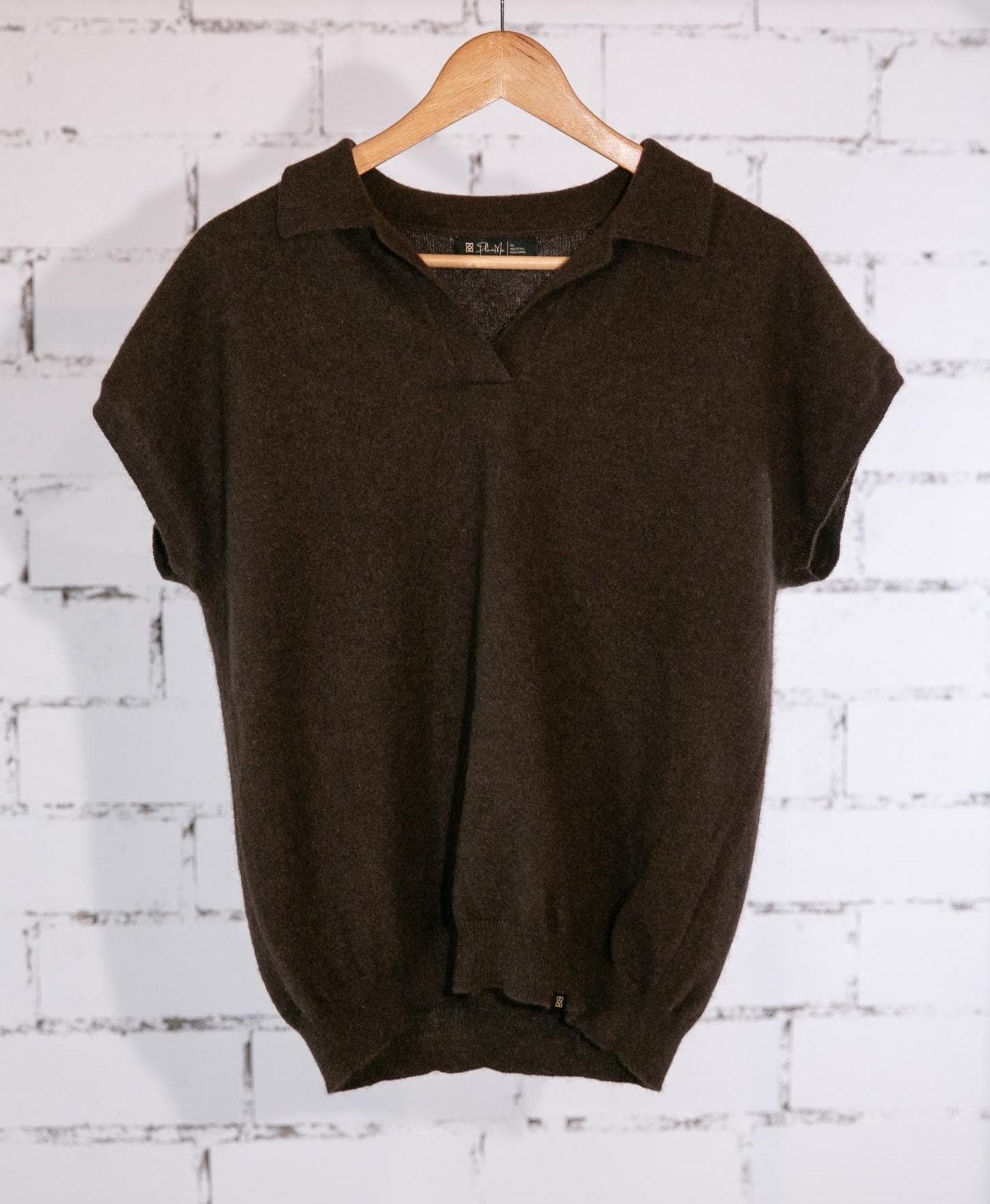 Warmes T-Shirt aus reiner Yakwolle