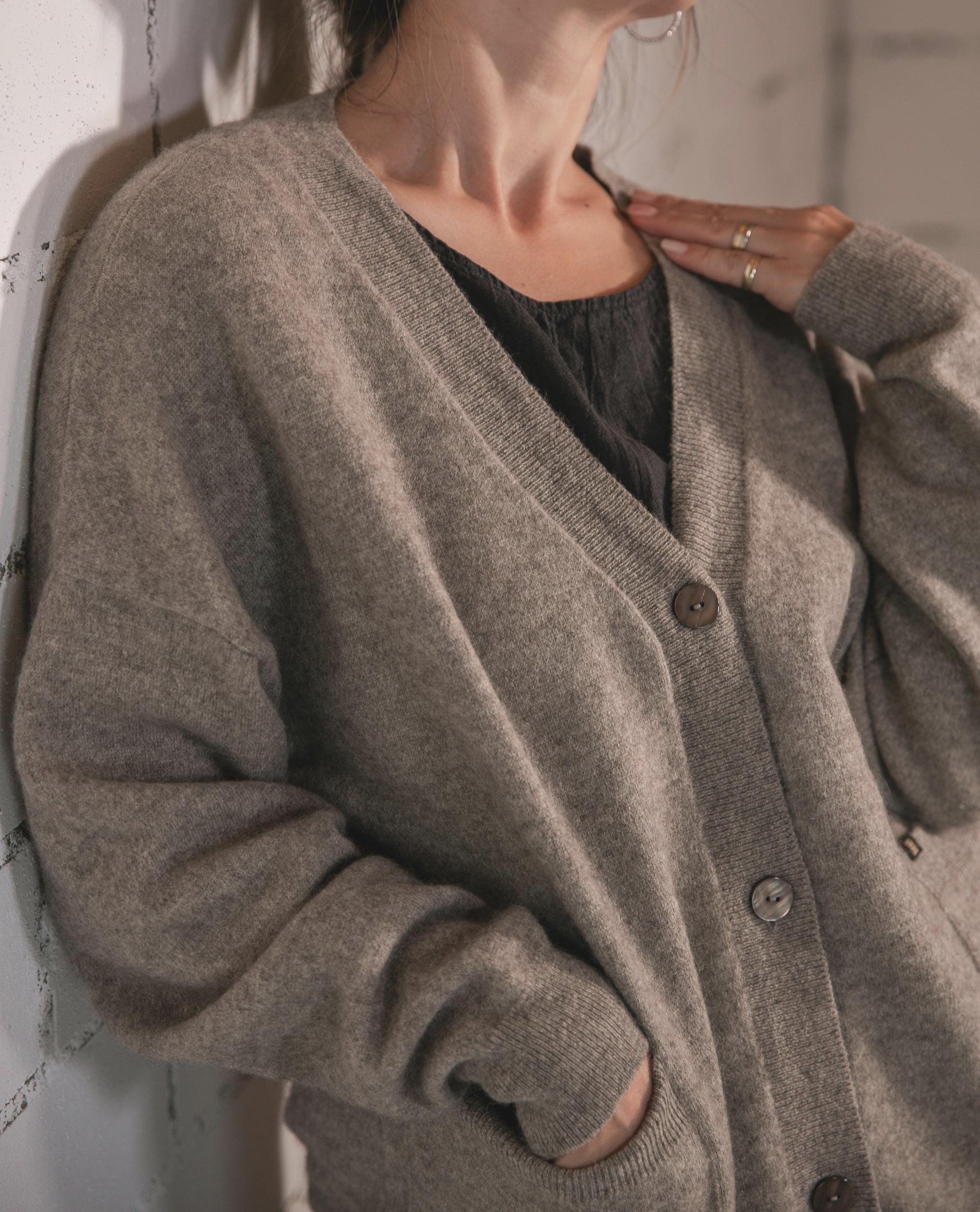 XXL Cardigan aus reiner Yakwolle - Bild 4