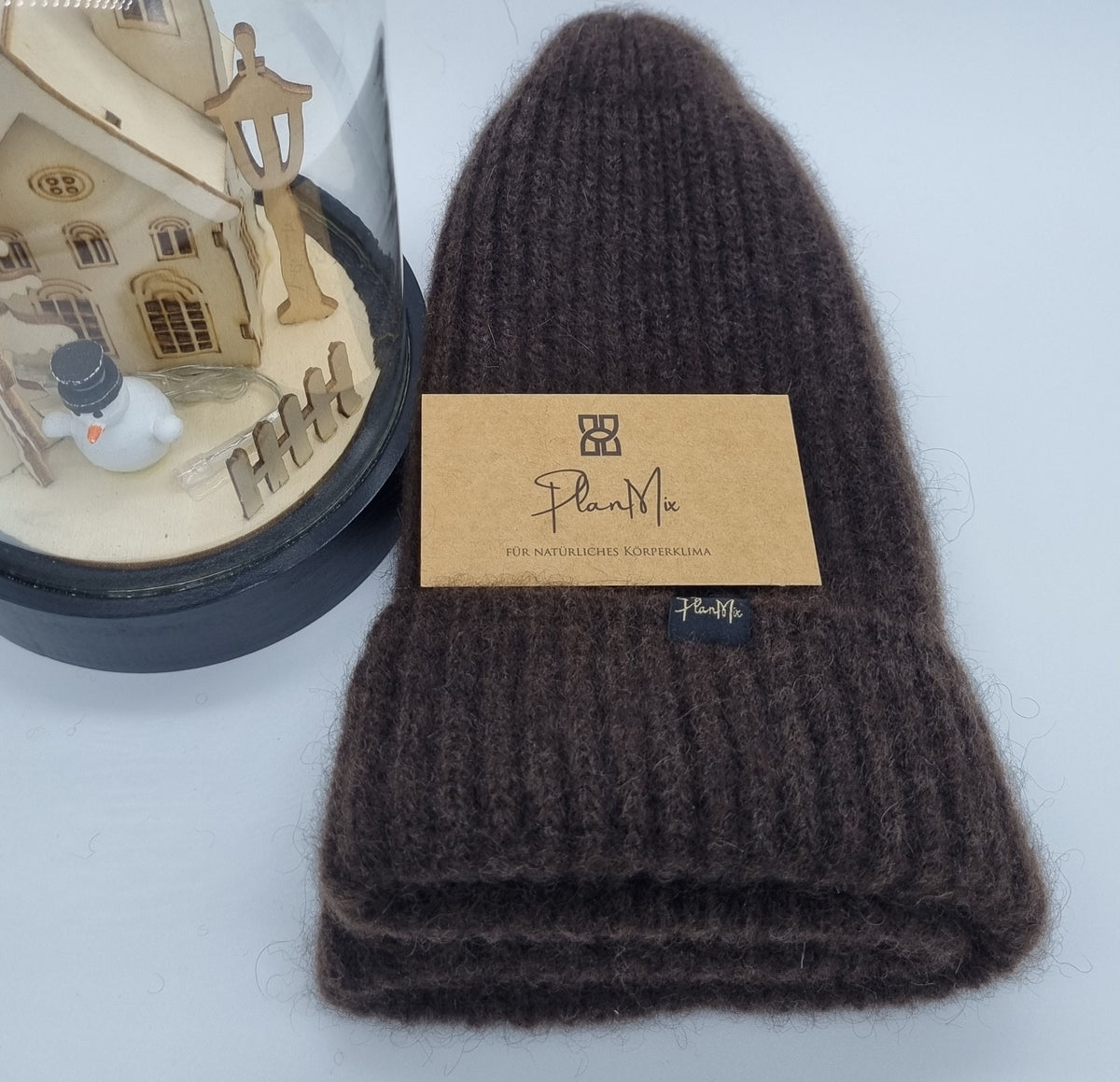 Warme Beanie-Mütze aus reiner Yakwolle - Bild 4