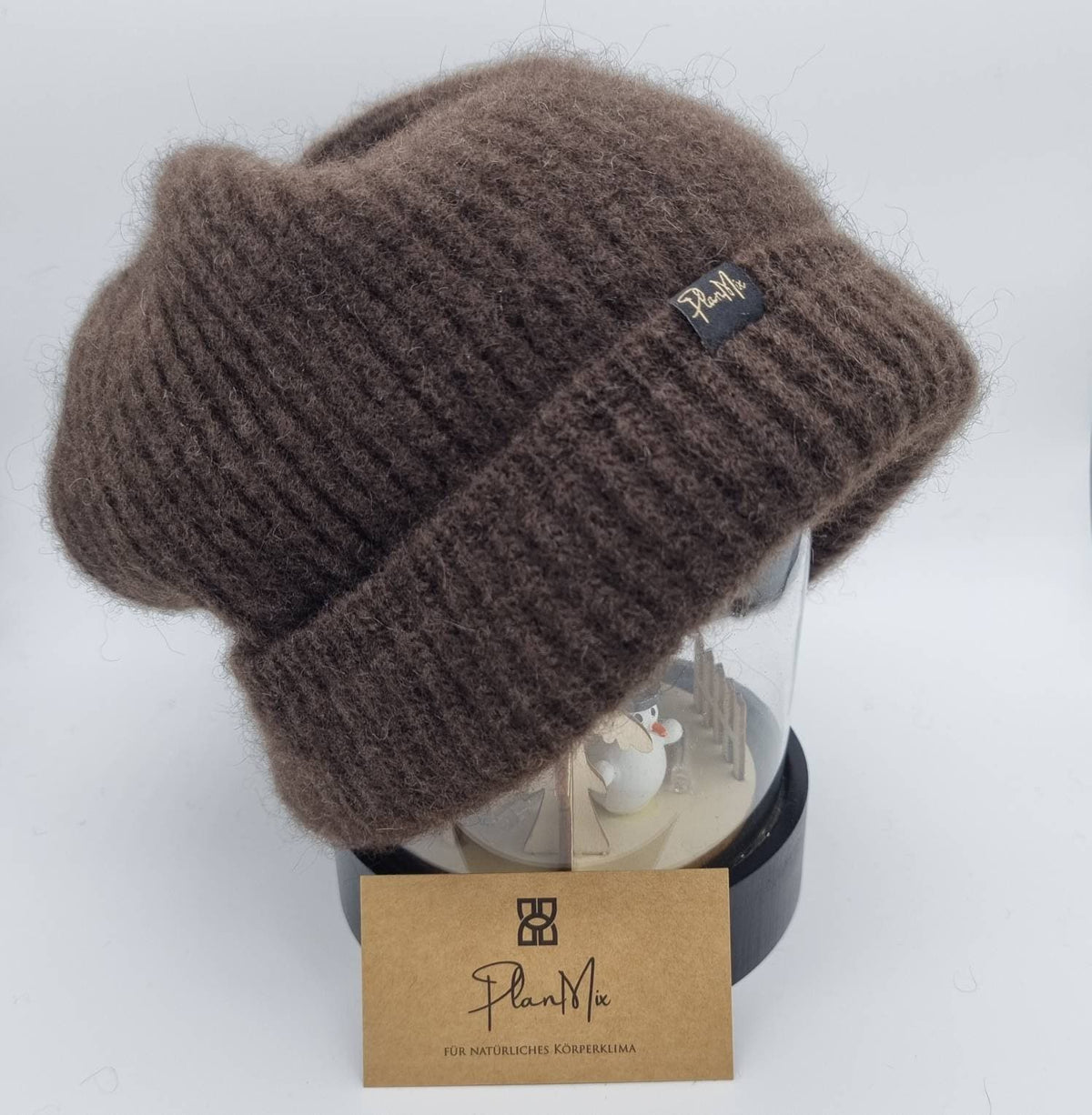 Warme Beanie-Mütze aus reiner Yakwolle - Bild 3