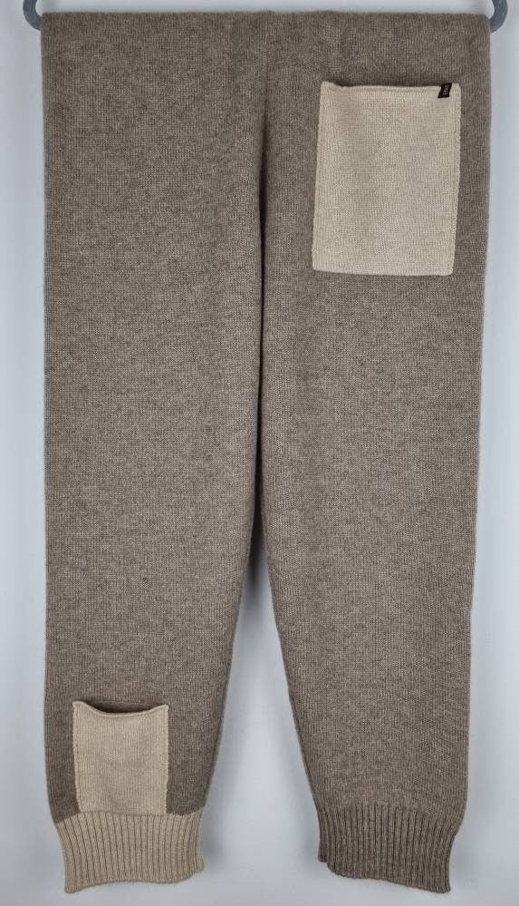 Elegante Hose mit Taschen aus reiner Kaschmirwolle
