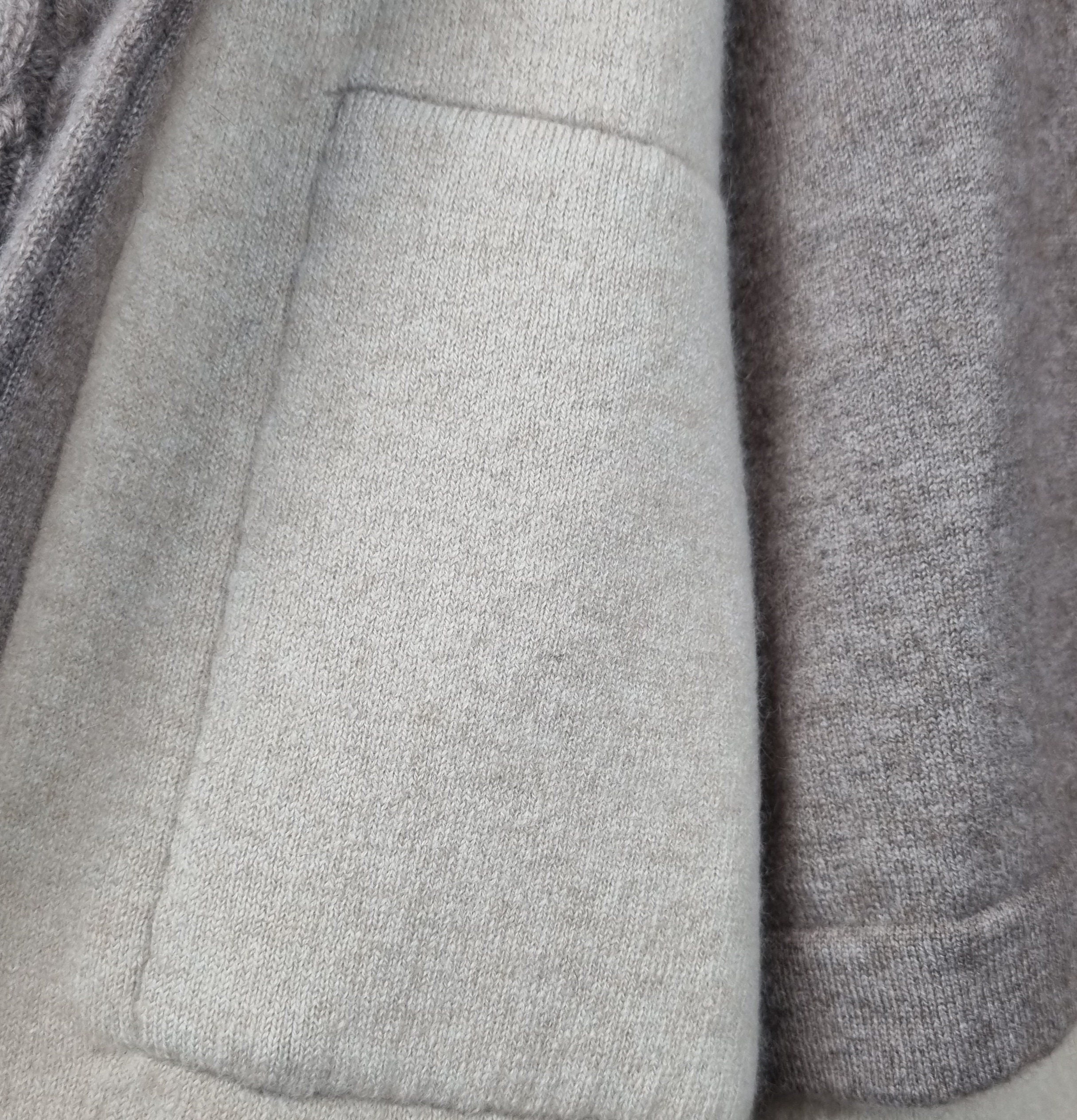 Dicker langer Cardigan aus reiner Kaschmirwolle - Bild 8