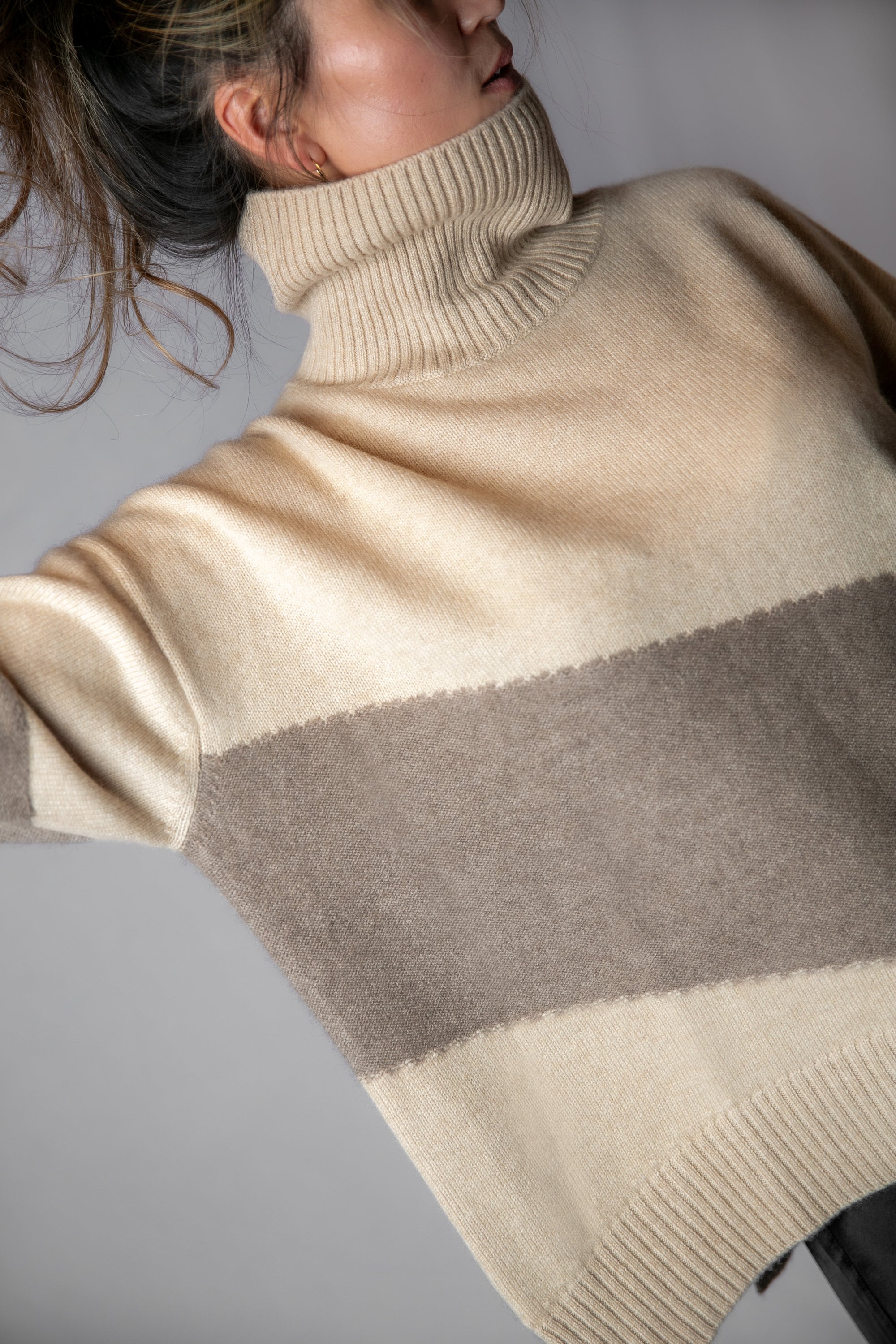 Oversize-Rollkragenpullover aus reiner Kaschmirwolle - Bild 5