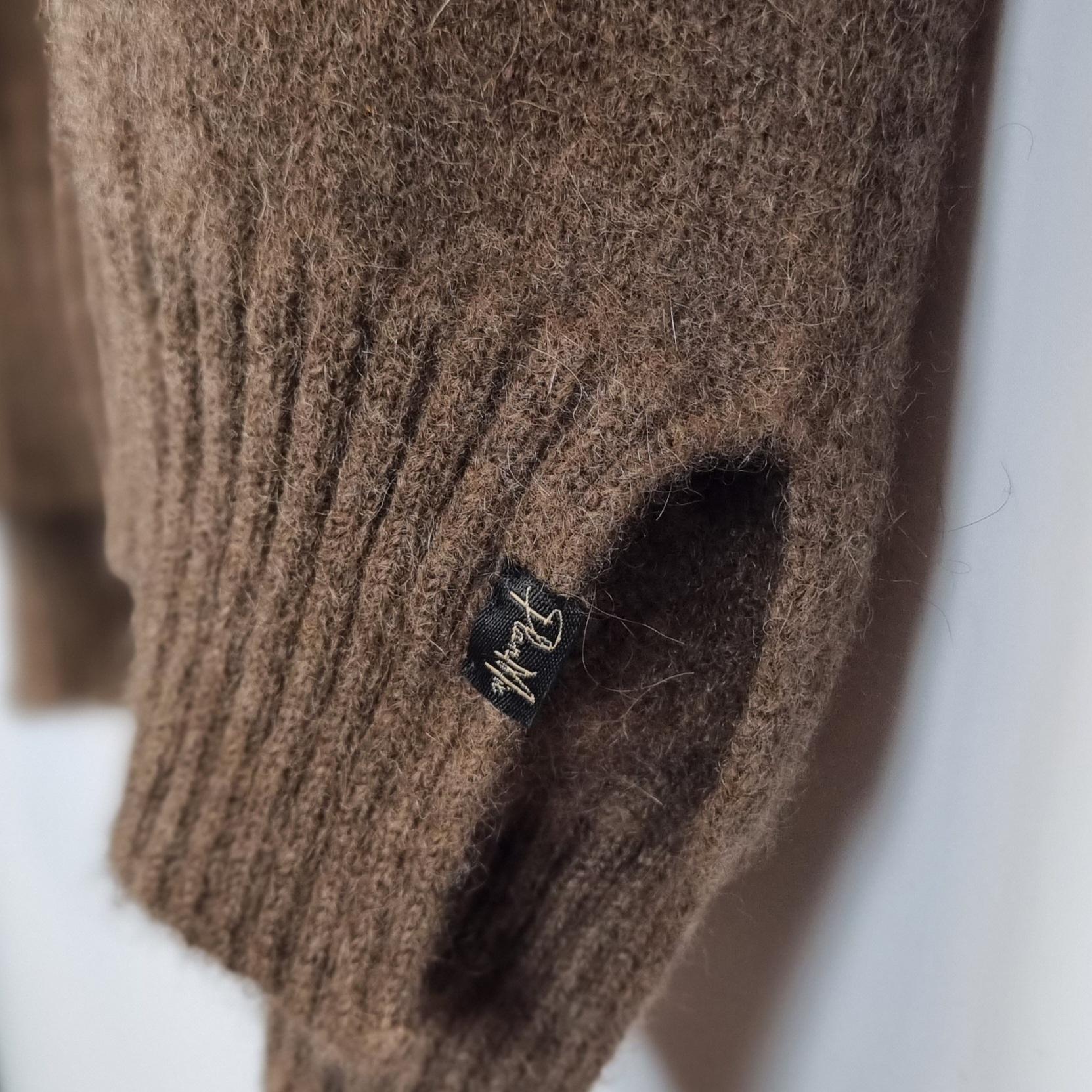 Stehkragenpullover aus reiner Yakwolle - Bild 6