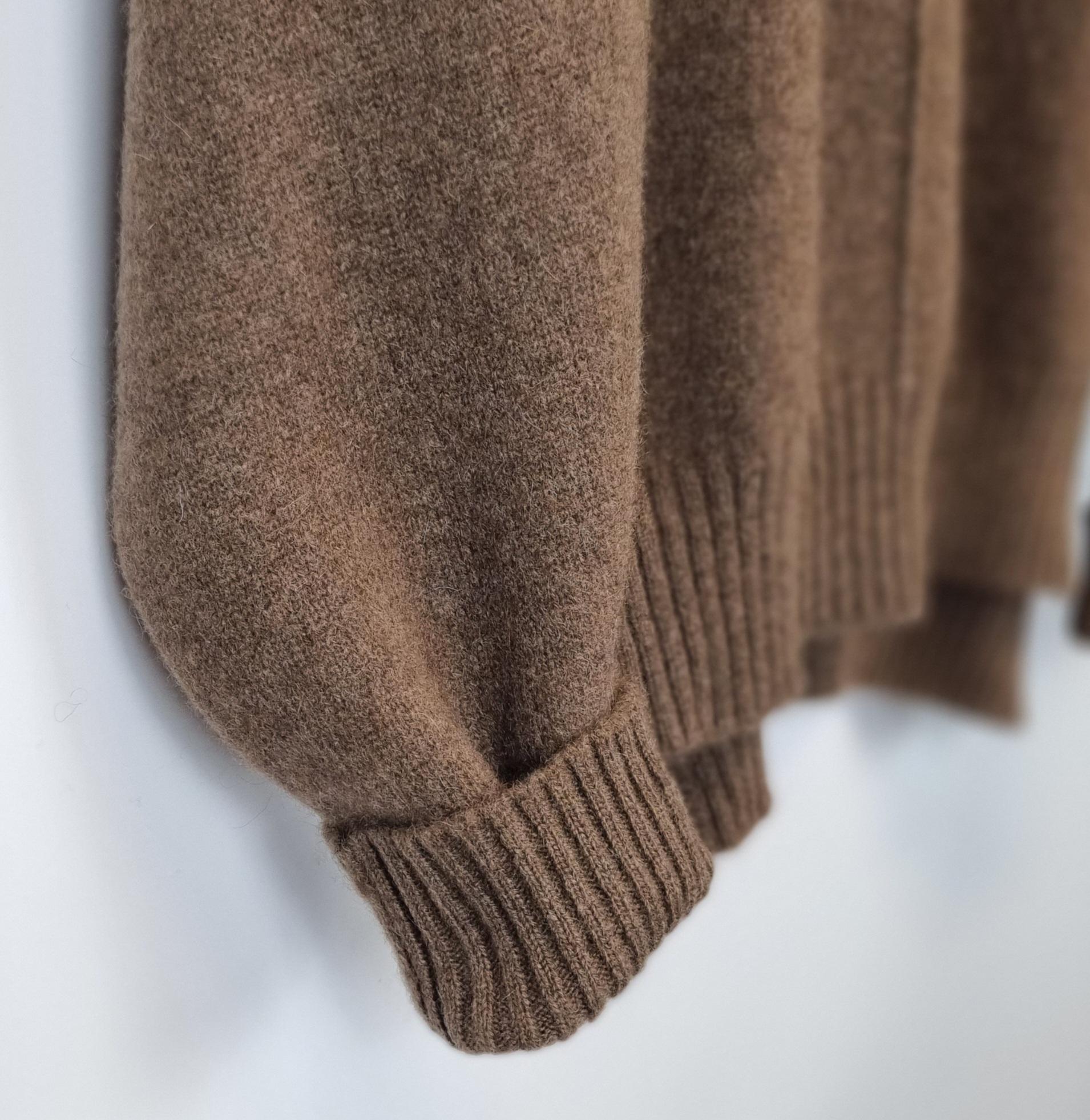 Stehkragenpullover aus reiner Yakwolle - Bild 7