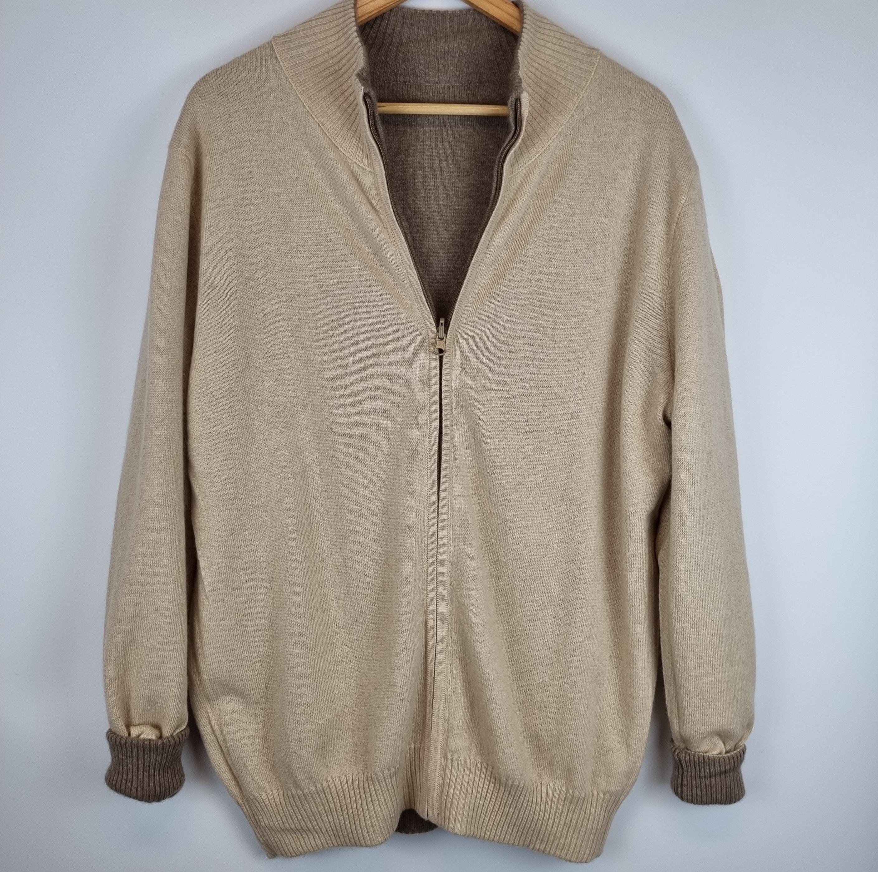 Doppelseitige Wendejacke aus reiner Kaschmirwolle - Bild 2