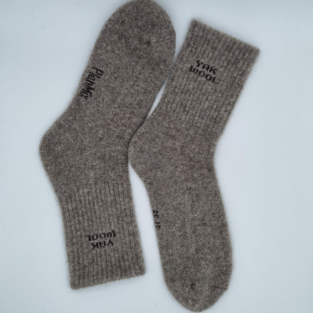 Warme Wollsocken mit Rippmuster aus Yakwolle – 2er Pack - Bild 4