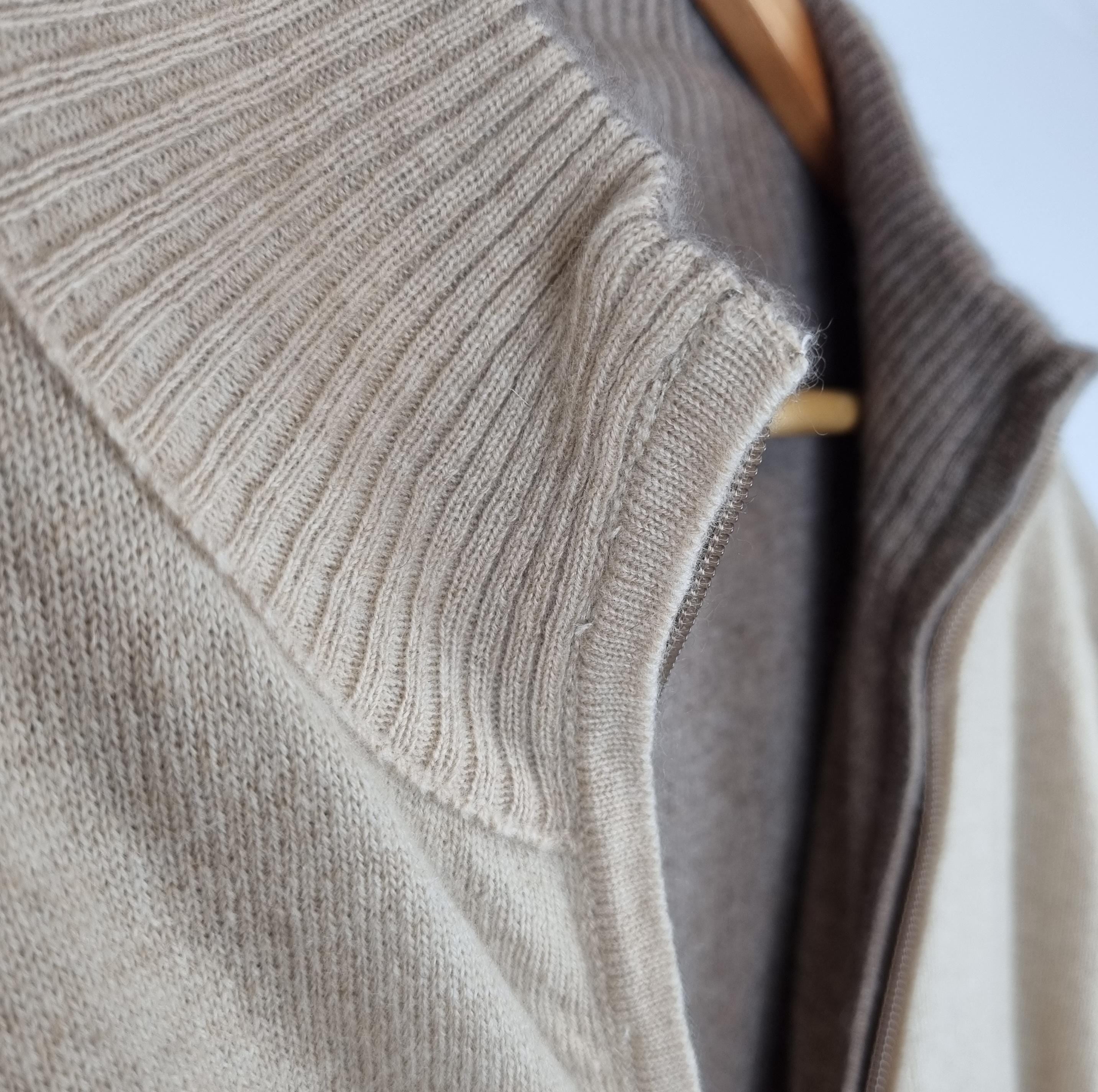 Doppelseitige Wendejacke aus reiner Kaschmirwolle - Bild 4