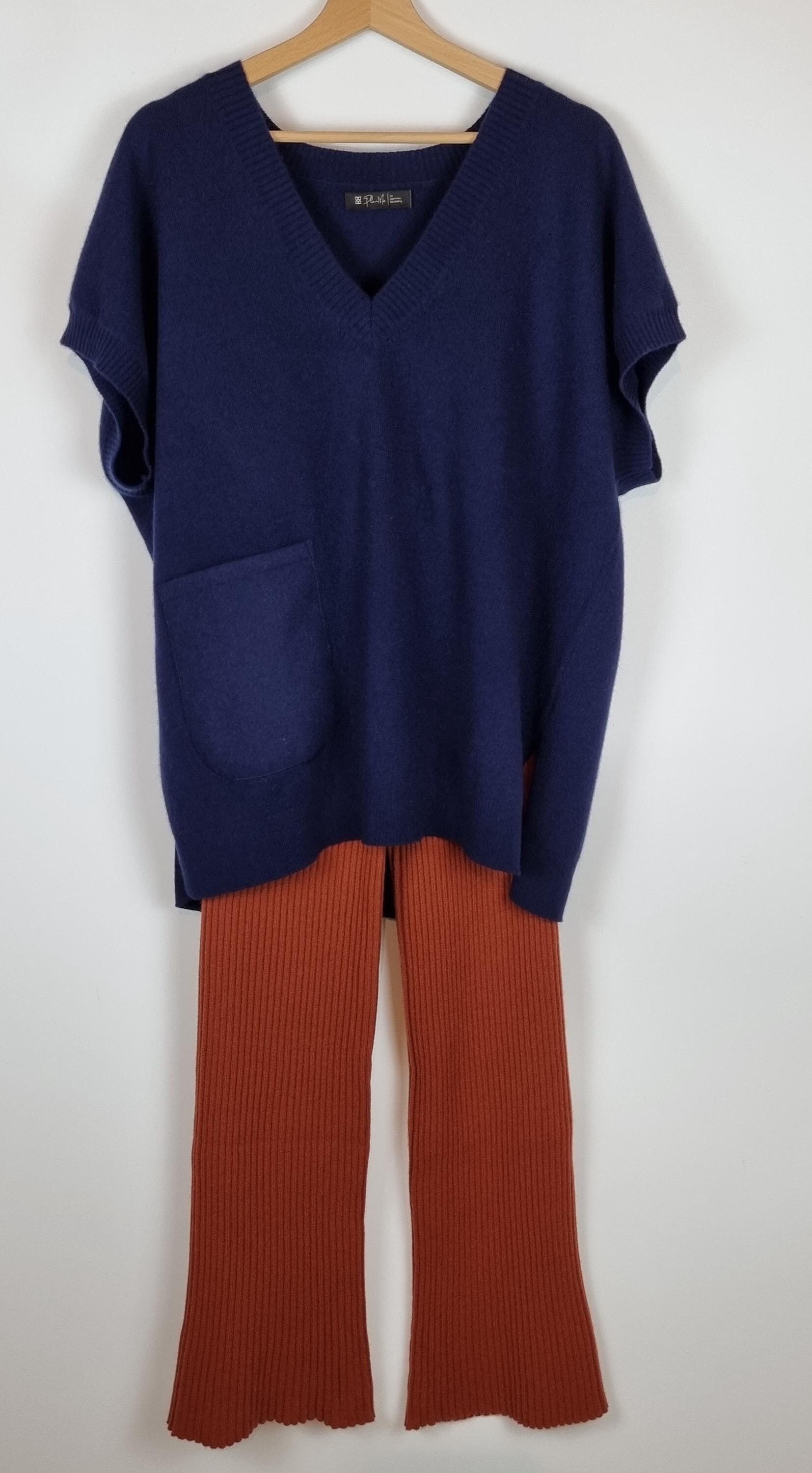 Elegantes Oberteil aus reiner Kaschmirwolle